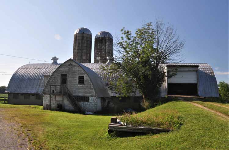 farm silos